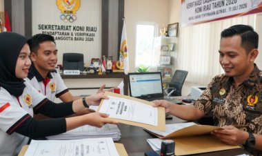 Buka Pendaftaran Anggota Baru, KONI Riau Minta Cabor Lengkapi Berkas Sebelum 11 Juli