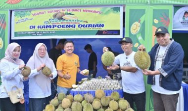 Dongkrak Pariwisata Dan Ekonomi Lokal, Wabup Bagus Santoso Resmikan Bengkalis Durian Fest 2026