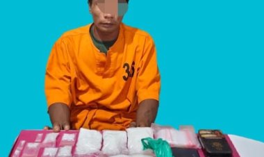 Bongkar Peredaran Narkoba Di Pangkalan Kuras, Polres Pelalawan Sita 500 Gram Sabu