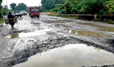 Soroti Jalan Tapung Raya Rusak Parah, F-PDIP DPRD Kampar Desak Pemkab Cepat Carikan Solusi