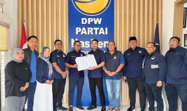 Fokus Perkuat Mesin Partai, Munawar Syahputra Resmi Nahkodai DPD NasDem Pekanbaru
