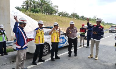 Dukung Penyambungan Tol Permai Dan Tol Lingkar Pekanbaru, Ditlantas Polda Riau Matangkan Rekayasa Lalu Lintas