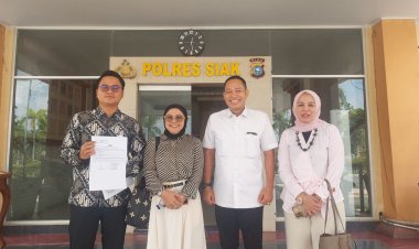 Merasa Difitnah Di Media Sosial, Ketua DPRD Siak Tempuh Jalur Hukum Laporkan Dugaan Pencemaran Nama Baik