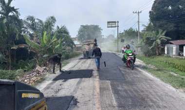 Di Tengah Defisit Anggaran Daerah, Pemkab Siak Tetap Prioritaskan Perbaikan 152Km Infrastruktur Jalan
