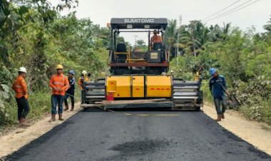 Genjot Mobilitas Warga, Pemko Pekanbaru Tuntaskan Pengaspalan 23 Kilometer Di 19 Ruas Jalan