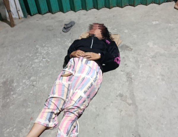 Dipepet Tiga Begal Bersenjata Tajam, Wanita Di Jalan Teropong Pekanbaru Terjun Ke Parit Demi Selamatkan Diri