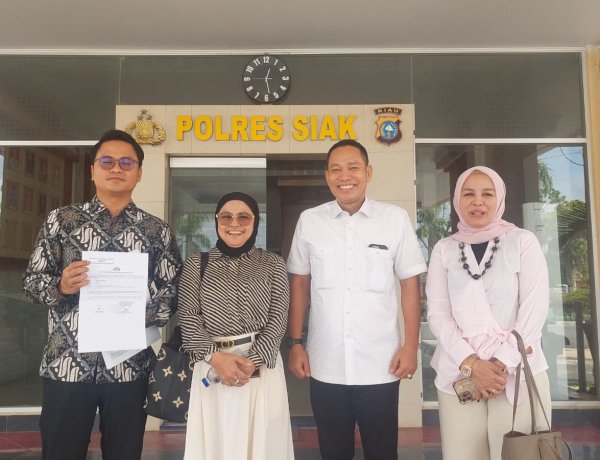 Merasa Difitnah Di Media Sosial, Ketua DPRD Siak Tempuh Jalur Hukum Laporkan Dugaan Pencemaran Nama Baik