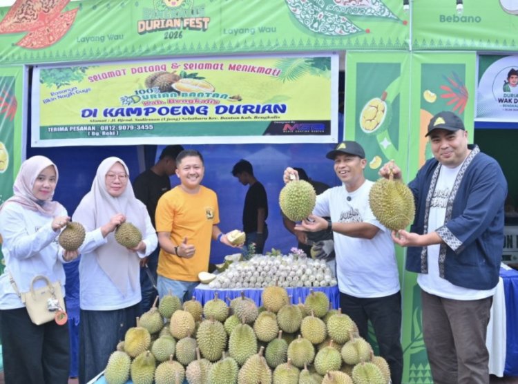 Dongkrak Pariwisata Dan Ekonomi Lokal, Wabup Bagus Santoso Resmikan Bengkalis Durian Fest 2026