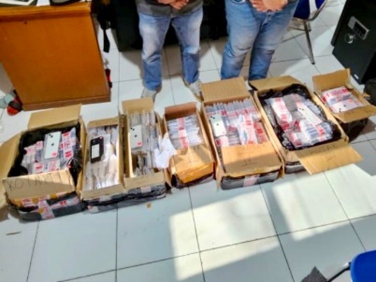 Gagalkan Penyelundupan 652 iPhone Bekas, Bea Cukai Bengkalis Selamatkan Potensi Kerugian Negara Rp950 Juta