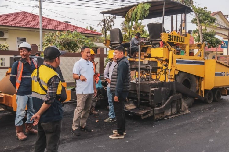 Harapan Warga Sidomulyo Timur Terwujud, Jalan Melati Yang Puluhan Tahun Rusak Akhirnya Diperbaiki Pemko Pekanbaru