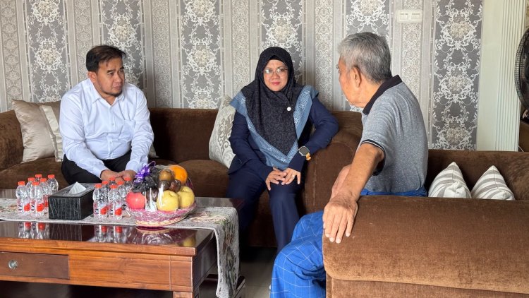Minta Restu Kepemimpinan Baru, Bupati Siak Ajak Direktur BSP Bersilaturahim Ke Kediaman Arwin AS