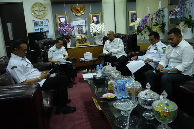 Dana Transfer Dipangkas, Bupati Inhu Temui Kemendagri Cari Solusi Tingkatkan PAD