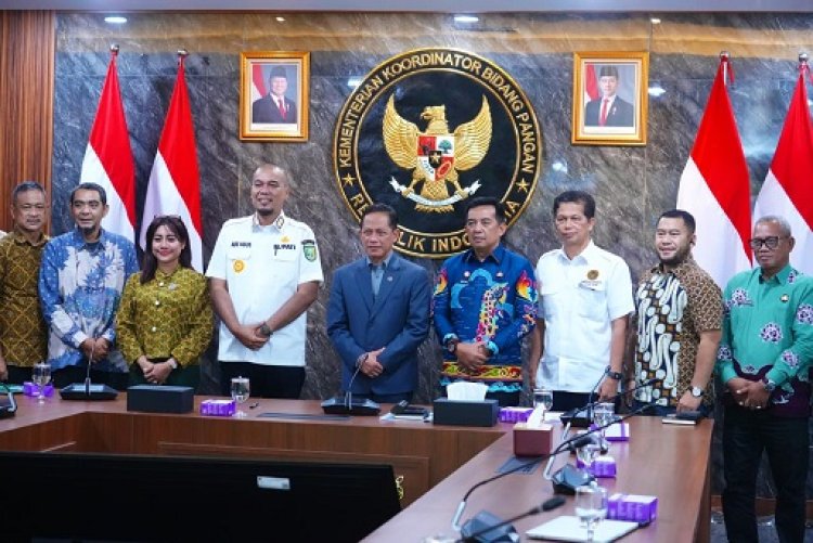 Kunjungi Wamenko Pangan, Bupati Inhu Perjuangkan Revitalisasi Pasar Hingga Pengelolaan Lahan Eks PKH