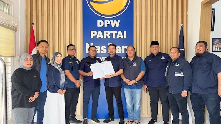 Fokus Perkuat Mesin Partai, Munawar Syahputra Resmi Nahkodai DPD NasDem Pekanbaru