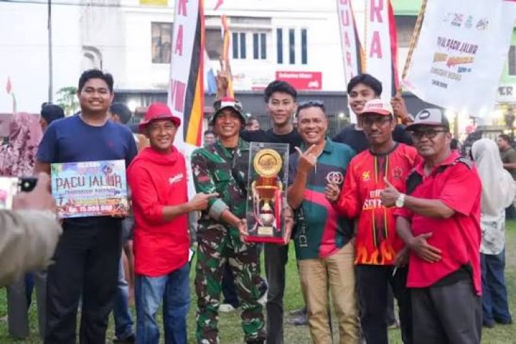 Benai Berjaya Sebagai Tuan Rumah, Kahulu Jantan Danau Kompe Juarai Pacu Jalur Rayon III