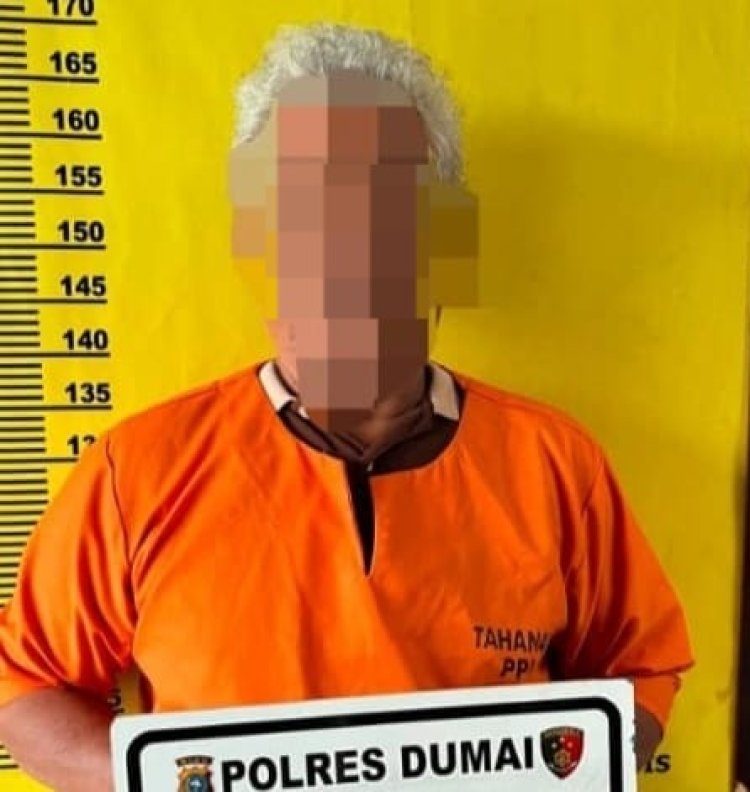 Ungkap Dugaan Pencabulan Anak, Polres Dumai Amankan Pria 59 Tahun
