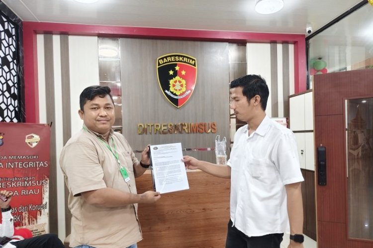 Soroti Proyek Access Point Rp2,3 Miliar Di UIN Suska, DPD LHI Serahkan Dokumen Investigasi Ke Polda Riau