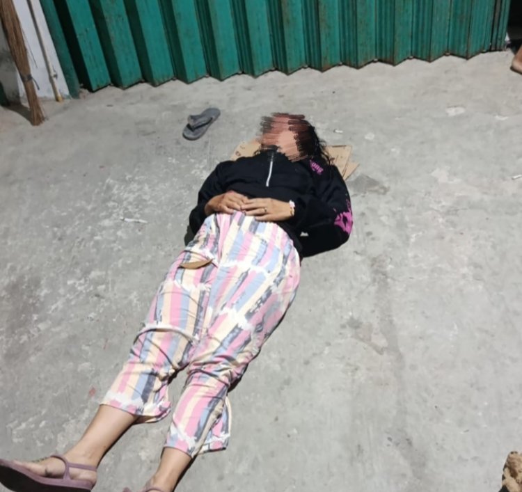 Dipepet Tiga Begal Bersenjata Tajam, Wanita Di Jalan Teropong Pekanbaru Terjun Ke Parit Demi Selamatkan Diri