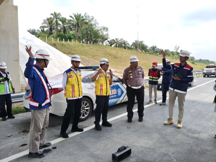 Dukung Penyambungan Tol Permai Dan Tol Lingkar Pekanbaru, Ditlantas Polda Riau Matangkan Rekayasa Lalu Lintas