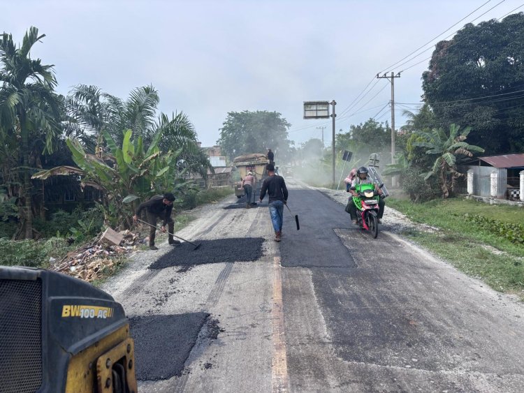 Di Tengah Defisit Anggaran Daerah, Pemkab Siak Tetap Prioritaskan Perbaikan 152Km Infrastruktur Jalan