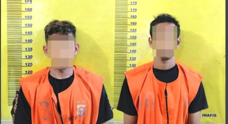 Gagalkan Aksi Pencurian Kabel Grounding PLN, Polsek Kandis Amankan Dua Terduga Pelaku