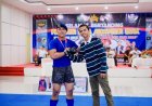 Sukses Rebut Emas Kejuaraan MMA, Personel Brimob Polda Riau Amankan Tiket Menuju Kejurprov Dan Porprov