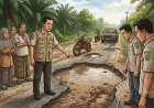 Tak Lagi Bisa Ditambal, Pemprov Riau Siapkan Rp10 Miliar Benahi Jalan Sontang-Kasang Padang
