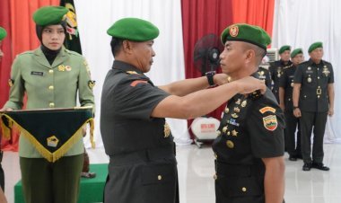 Perkuat Sinergitas Dengan Seluruh Elemen, Letkol Ricky Prawiratama Resmi Jabat Dandim 0321/Rohil