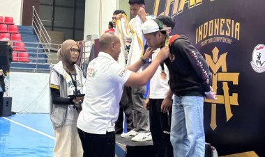 Bersinar Di Kejurnas Muaythai 2026, Lima Atlet Muaythai Bengkalis Sumbang Medali Untuk Riau
