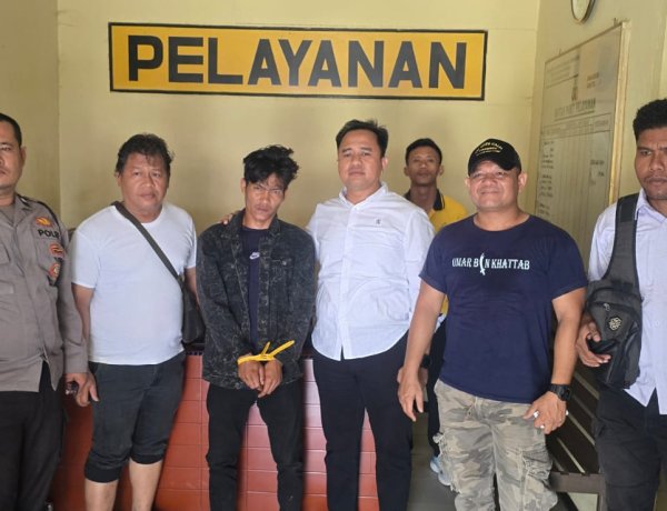 Serang Korban Dengan Parang Hingga Kritis, Terduga Pelaku Dibekuk Polsek Kuantan Hilir Saat Bersembunyi Di Kebun