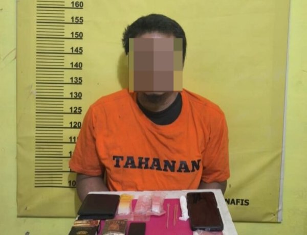 Bongkar Peredaran Narkoba Di Sungai Lala, Polsek Kelayang Sita 4,18 Gram Sabu