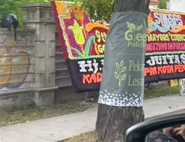 Soroti Banyak Batang Pohon Kawasan Sudirman Ditempel Spanduk, ARRM Dorong Polda Riau Libatkan NGO Lingkungan Kampanyekan Green Policing