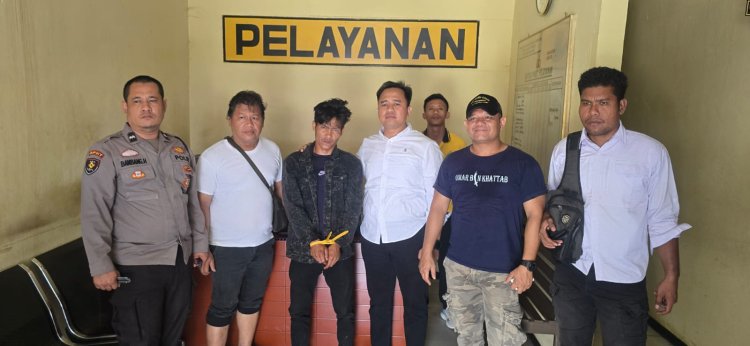 Serang Korban Dengan Parang Hingga Kritis, Terduga Pelaku Dibekuk Polsek Kuantan Hilir Saat Bersembunyi Di Kebun
