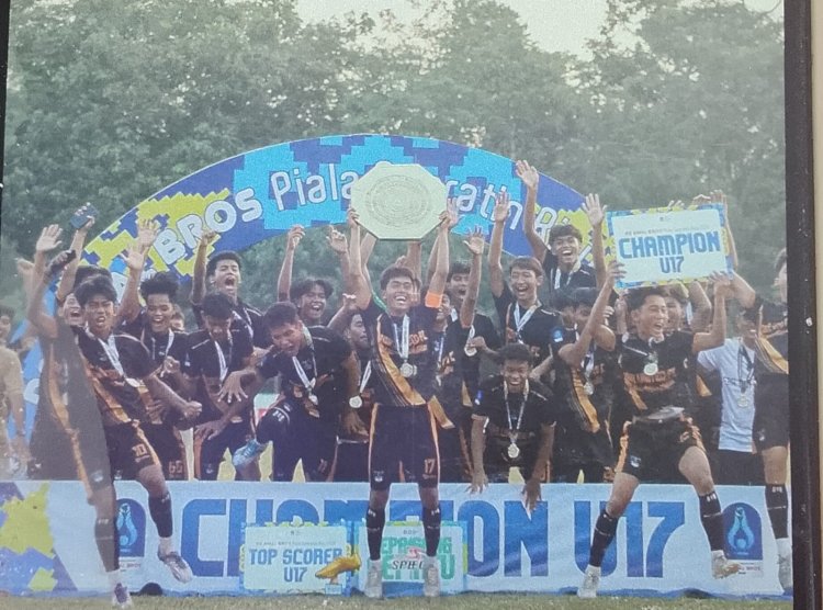 Tekuk Kampar Junior FA 2-1 Di Partai Final, EBR FC Juara Piala Suratin U17 Riau 2026