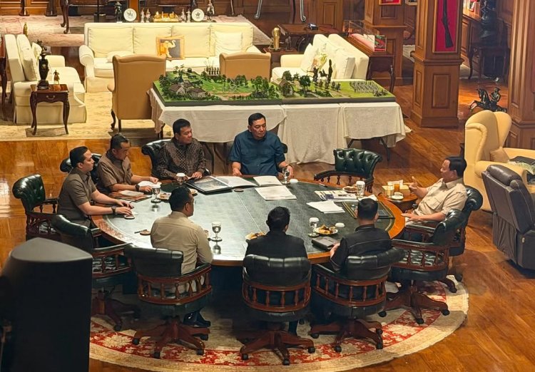 Soroti Struktur Pertamina, PLN Dan BUMN, Presiden Prabowo Gelar Rapat Terbatas Di Hambalang
