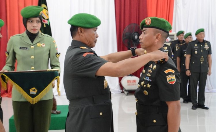 Perkuat Sinergitas Dengan Seluruh Elemen, Letkol Ricky Prawiratama Resmi Jabat Dandim 0321/Rohil
