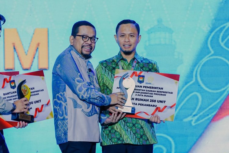 Kembali Ukir Prestasi Nasional, Pemko Pekanbaru Bawa Pulang Bantuan Bedah 250 Rumah Warga