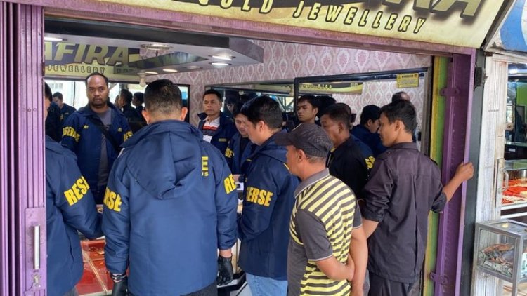 Bongkar Mata Rantai PETI Kuansing, Polda Riau Tangkap Pemodal Dan Pemilik Toko Emas
