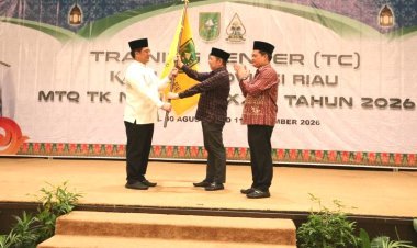 Dibekali TC 12 Hari, 56 Kafilah Riau Siap Ukir Prestasi Di MTQ Nasional XXXI Semarang