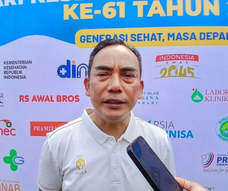 Kabut Asap Karhutla Masih Kepung Pekanbaru, Diskes Bagikan 50 Ribu Masker Dan Perpanjang Jam Layanan Puskesmas