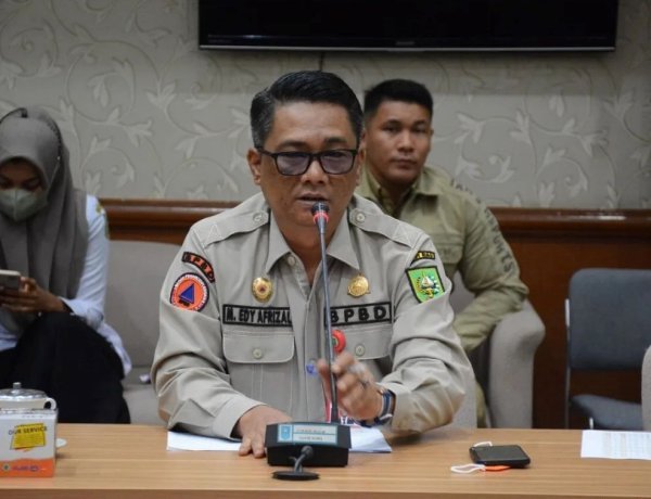 Kabut Asap Belum Reda, BPBD Riau Mulai Siapkan Pengungsian Dan Logistik Antisipasi Banjir