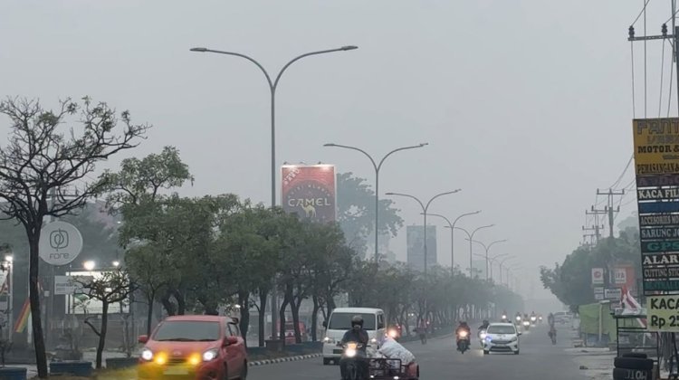 PM2.5 Naik Tajam, Kualitas Udara Kota Pekanbaru Masuk Kategori Sangat Tidak Sehat