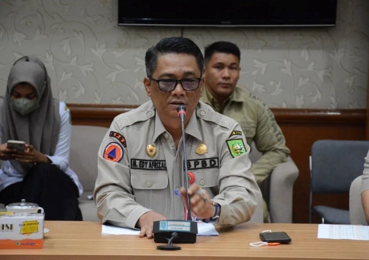 Kabut Asap Belum Reda, BPBD Riau Mulai Siapkan Pengungsian Dan Logistik Antisipasi Banjir