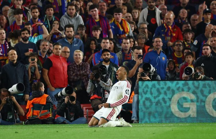 Drama Menit Akhir El Clasico Di Camp Nou, Brace Mbappe Hentikan Tren Kemenangan Barcelona